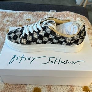 Betsey Johnson sneakers: SB-Sidny Checkers Brand New